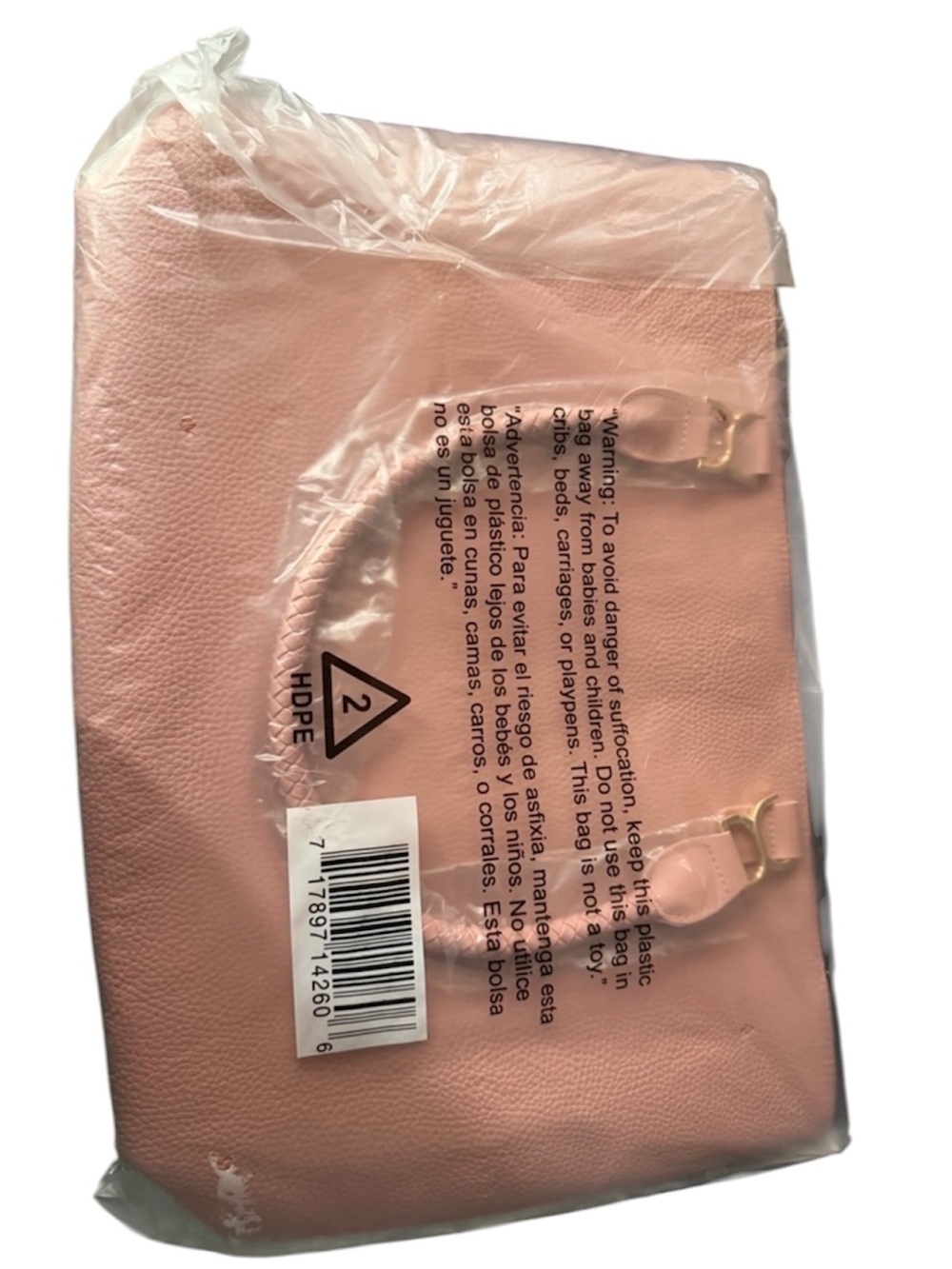 Ulta Pink Tote with Braided Top Handles (Mothers Day Special Edition) - Picture 3 of 3